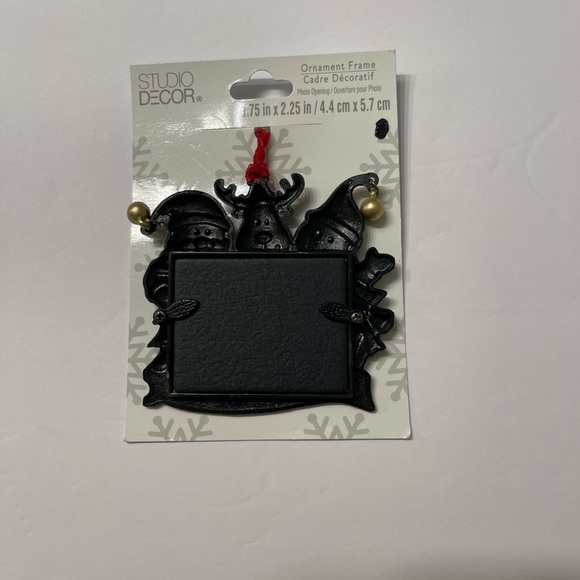 Studio Decor Ornament Frame Christmas 2018 - New - Picture 2 of 2